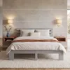 Homestyle4u manželská posteľ Drevená posteľ 180 x 200 s Náhľad obrázku produktu 17