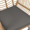 Gartenstuhl PARAMO aus Polyrattan - moderner Esszimmerstuhl Produktbild-Vorschau 5