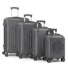 FCH Hartschalenkoffer ReisekofferSet TrolleySet KofferSet 4 Produktbild-Vorschau 3