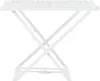 A white foldable clothes drying rack is shown against a white background. Náhľad obrázku produktu