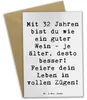 Mr. & Mrs. Panda Grußkarte Spruch 32. Geburtstag - Weiß - Produktbild-Vorschau 1
