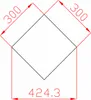 Specchio smussato senza cornice Specchio da parete di alta Anteprima dell’immagine prodotto 6