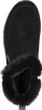 A top-down view of a black boot with fur lining. Produktbild-Vorschau