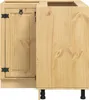 vidaXL Armadio SKI marrone miele 80 x 80 x 81 cm in legno Anteprima dell’immagine prodotto 6