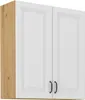Armoire haute supérieure SOPHIA – largeur 80 cm, blanc / Voir les images du produit 1