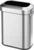 EKO - Urban oval Abfalleimer 60 Liter - Stainless steel   - Produktbild-Vorschau 1