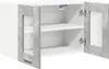 vidaXL Hängeschrank mit Tür Beton Grau 60 x 31 x 40 cm Produktbild-Vorschau 5
