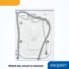 Exquisit Waschmaschine WA8014-340A weiss | 8 kg | 1400 Produktbild-Vorschau 5