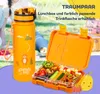 Schmatzfatz Junior Brotdose für Kinder mit Fächern, Bunte Produktbild-Vorschau 7
