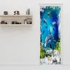 Türtapete AstraDesign 88×200 cm „Delfine Natur“ – Produktbild-Vorschau 4