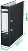 Leitz - Cartella Leitz 1010 180° 80mm pp A4 Verde | 1 pezzo Anteprima dell’immagine prodotto 5