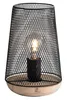 Tischlampen - 15 x 23 cm - Braun - Schwarz - Metall - Holz Produktbild-Vorschau 8
