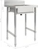 vidaXL Lavello da cucina a vasca singola in acciaio inox Anteprima dell’immagine prodotto 8