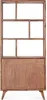 Bücherschrank Kant 89,5 x 192 x 40 cm Holz Produktbild-Vorschau 5