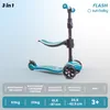 Hulajnoga dla dzieci trójkołowa balansowa 3w1 LED Flash Podgląd zdjęcia produktu 8