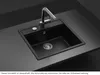 SCHOCK Cristadur spoelbak MONO N-100 in de kleur MAGMA Productafbeelding-voorbeeld 5