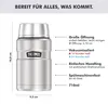 THERMOS STAINLESS KING FOOD JAR 0,71 l Thermobecher Voir les images du produit 9