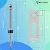 NuaSol 4x Stockschraube mit Adapterblech M10 x250mm, Produktbild-Vorschau 5