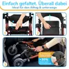WALCORA 2 in 1 Rollstuhl Rollator Faltbar und Leicht mit Produktbild-Vorschau 4
