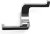 2 x Garderobenhaken BILL Garderobe Haken Wandhaken Chrom Produktbild-Vorschau 1