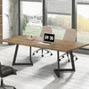 Tribesigns Schreibtisch im Industriestil, schlichter, Produktbild-Vorschau 3