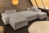 riess-ambiente XXL Wohnlandschaft LODGE 315cm greige Cord Produktbild-Vorschau 9
