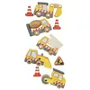 Baufahrzeuge Spielset 5 Teilig Holzfahrzeuge Produktbild-Vorschau 10