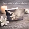 Friendly Fox 12 Danksagungskarten Trauer mit Umschlag, Produktbild-Vorschau 3