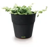 Kunststoff Blumentopf Fogo anthrazit Ø 18 cm Höhe 18 cm Produktbild-Vorschau 2