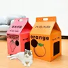 Lit à griffer coréen pour chats en carton MILK CARTON Voir les images du produit 9