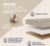 CASARIA® Sitzbank mit Stauraum Faltbar Gepolstert Deckel Produktbild-Vorschau 3