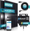SUNNIVA® Balkonkraftwerk 850/800W Solaranlage, Growatt Produktbild-Vorschau 1