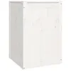 vidaXL Coffre à linge blanc 44x44x66 cm pin massif Voir les images du produit 4