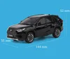 Kovový model Toyota RAV4 2020 1:32 černý s osvětlením Náhled obrázku produktu 6