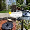 LUMILED Solar Springbrunnen für Außen, Solar Wasserspiel Produktbild-Vorschau 5
