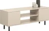 Mobile RTV Focus cashmere 135 cm - gambe nere Anteprima dell’immagine prodotto 1