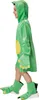 A child wearing a green frog costume, shown from the side. Produktbild-Vorschau