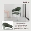 byLIVING Stuhl 2-er Set CURVE / Webstoffbezug in Produktbild-Vorschau 4