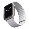 Uniq Revix Magnetarmband Apple Watch Lila-Weiß Produktbild-Vorschau 2