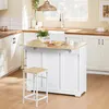 SoBuy Isola da cucina su rotelle Carrello portavivande con Anteprima dell’immagine prodotto 2