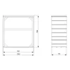 Holzschuppen für den Außenbereich 1,14 m² - 75 x 153 x H159 Produktbild-Vorschau 5