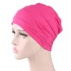 Einfarbige Männer Frauen Plissee Baumwolle Beanie Cap Produktbild-Vorschau 11