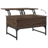 Couchtisch Braun Eichen-Optik 70x50x40 cm Holzwerkstoff Produktbild-Vorschau 7