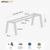 MetaloPro Thusia Extreme - Stabile Metall Tischbeine, Produktbild-Vorschau 3