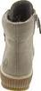 The back view of a beige boot. Voir les images du produit