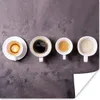 MuchoWow® Poster Kaffee - Küche - Industrie 75x75 cm - Wand Produktbild-Vorschau 1