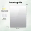 COSTWAY zrkadlo, obdĺžnikové kúpeľňové zrkadlo s LED Náhľad obrázku produktu 3