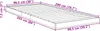 vidaXL Bodenbettrahmen Beton Grau 100 x 200 cm Produktbild-Vorschau 8