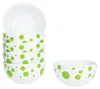 Pula zielona 6x miska na płatki Ø14cm 400ml porcelana 6 os. Podgląd zdjęcia produktu 1