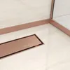 Listwa spadkowa podłogowa czołowa 130 cm miedziana Podgląd zdjęcia produktu 5